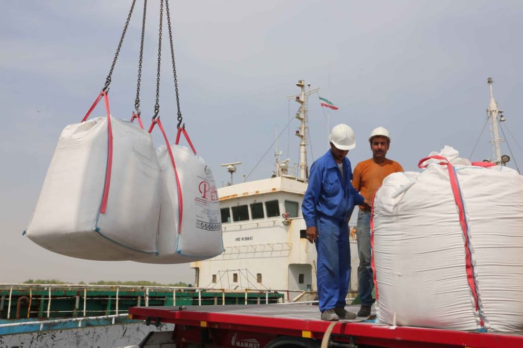 Transportation of Jumbo Bag Cargo from Iran